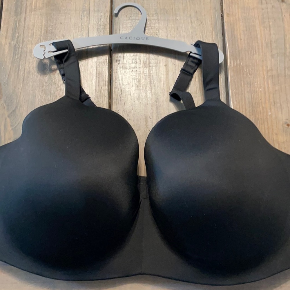 Black Full Coverage Bra - 42F